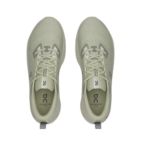 On Cloudsurfer Trail 2 Mens Running Shoes: Chalk/Ghost