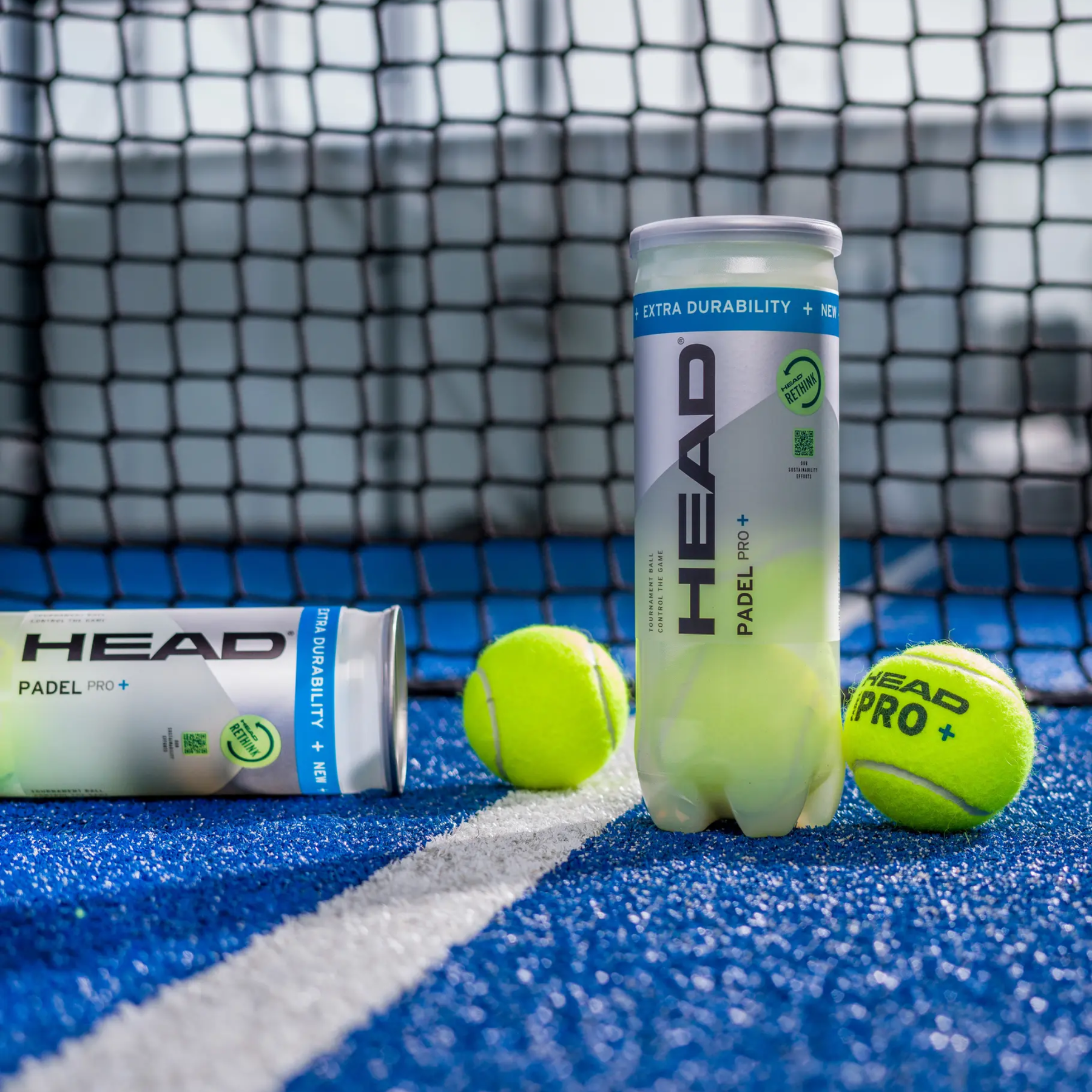 Head Padel Pro+ Balls - 3 Ball Can