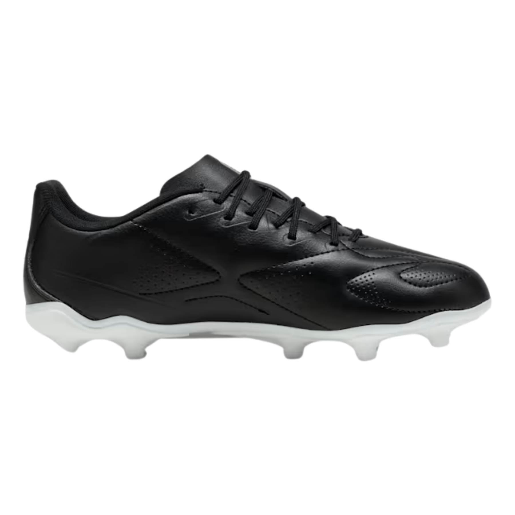 Puma King 20 Play FG Football Boots: Black/White