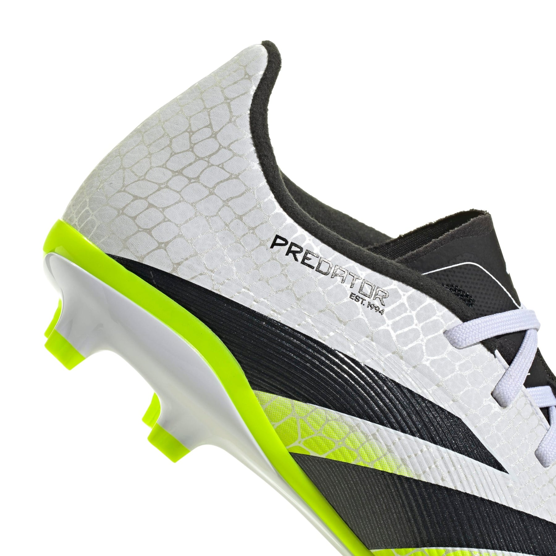 Adidas Predator League FG/MG Junior Football Boots: White
