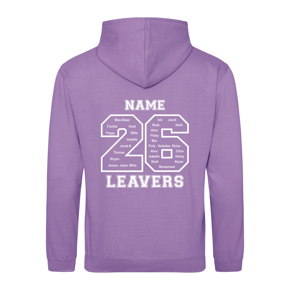 Cedar Park School Leavers Hoodie: Digital Lavender