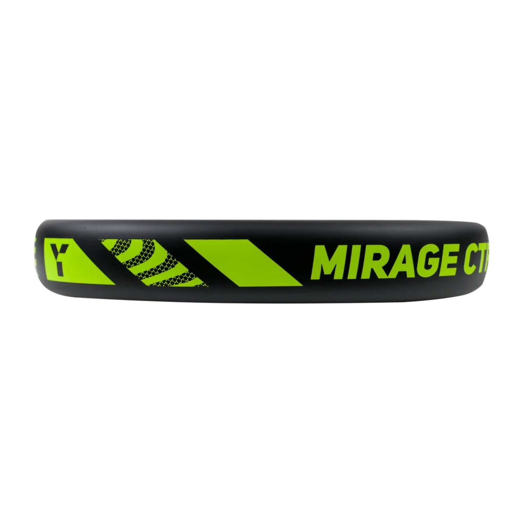 Y1 Mirage Padel Racket: Black/Yellow