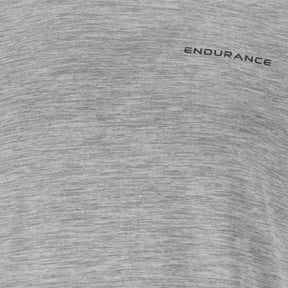 Endurance Mens Abdon S/S T Shirt: Light Grey Melange