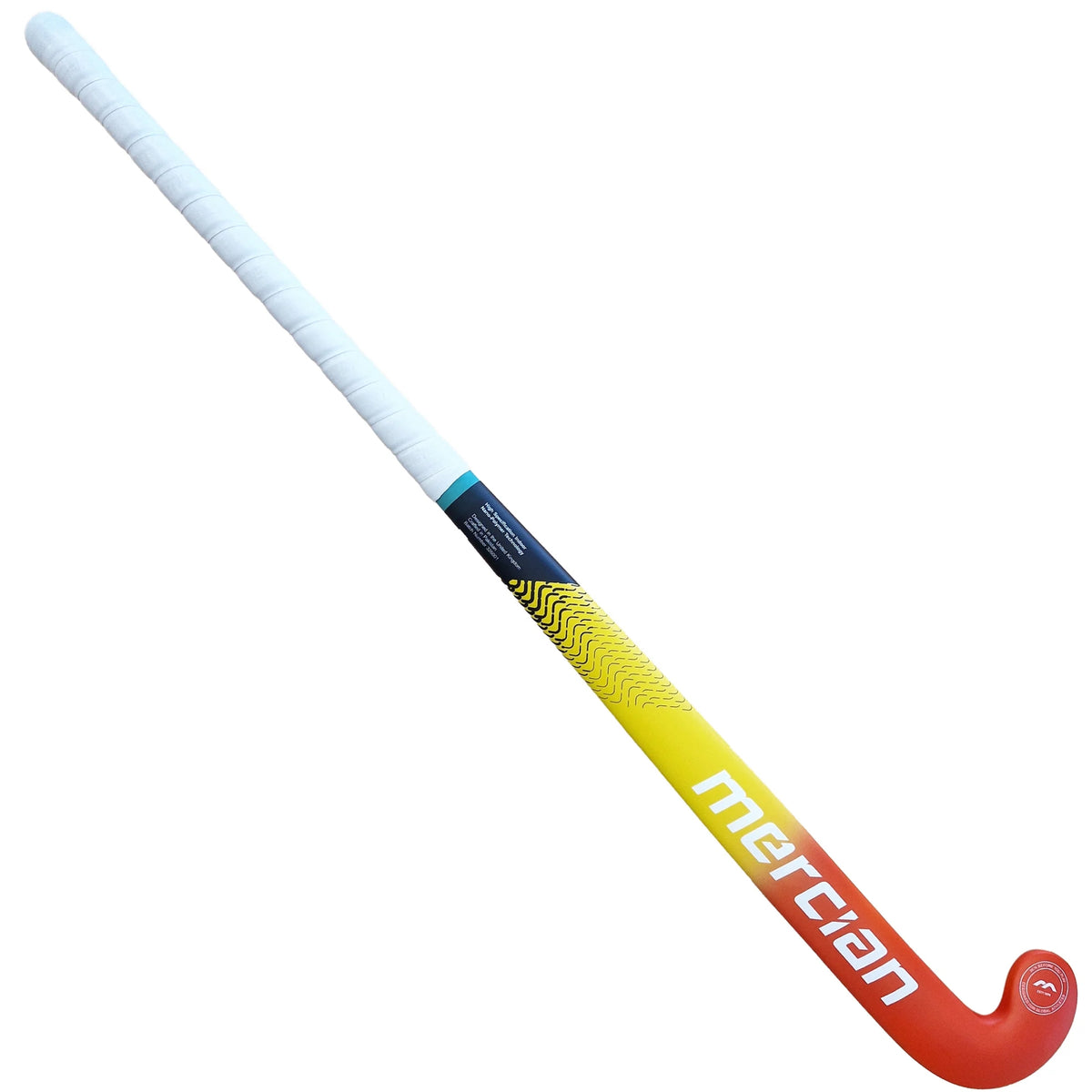 Mercian Genesis CF5i Indoor Hockey Stick: Red/Yellow - 36.5L