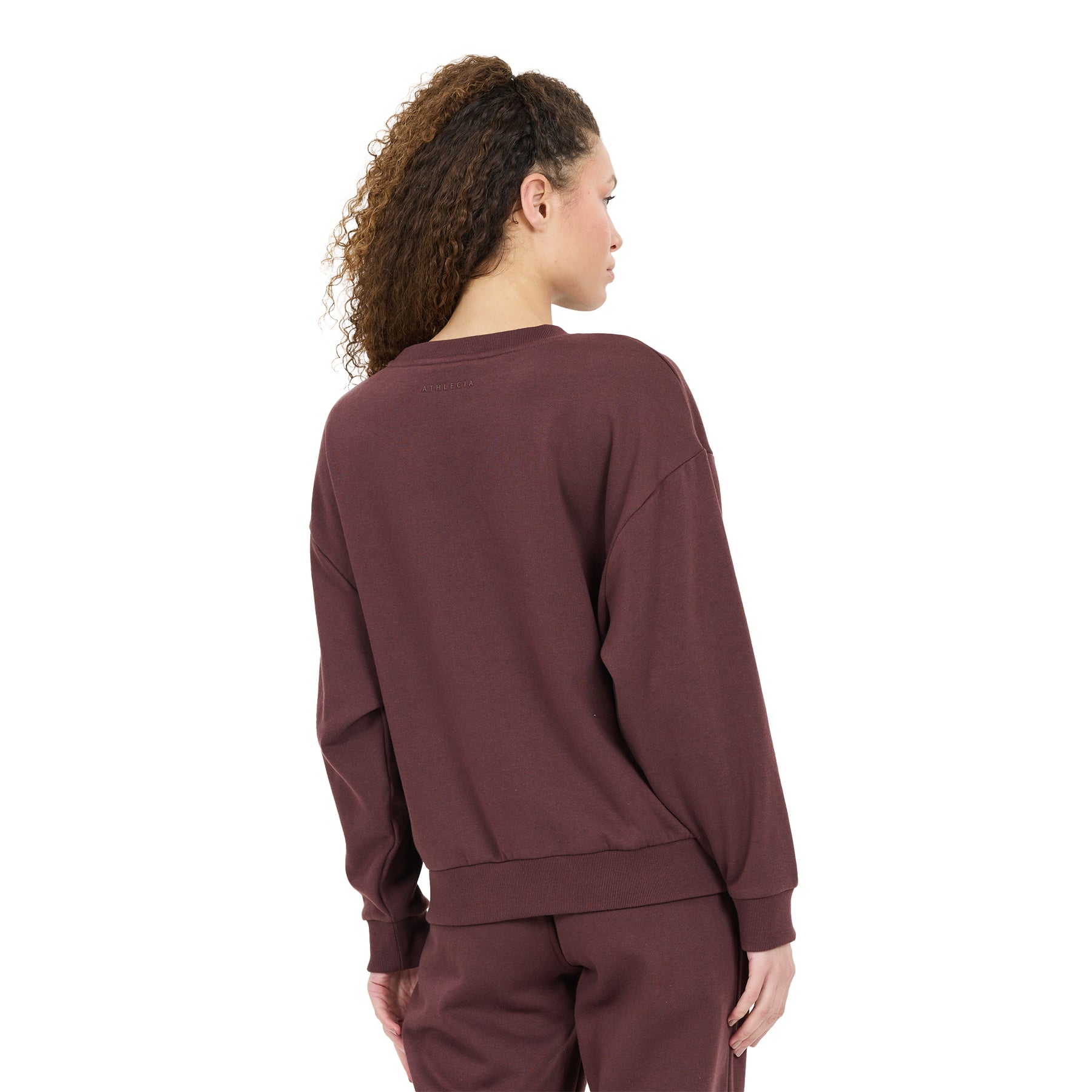Athlecia Womens Giannis W Crew Neck: Fudge