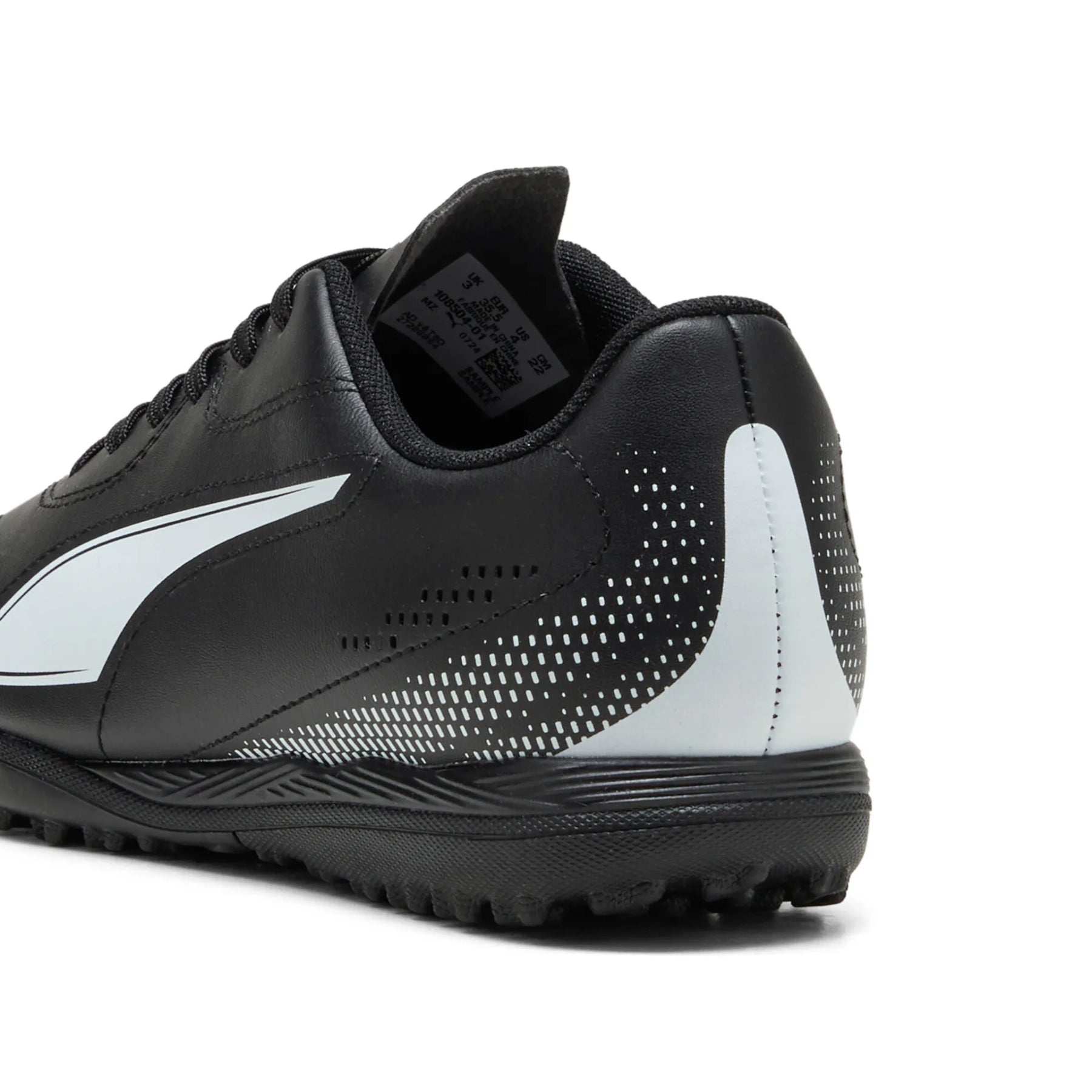 Puma Vitoria II TT Junior Football Boots: Black/White