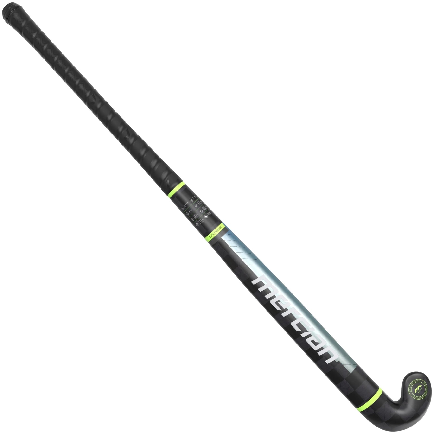 Mercian Elite CK95SC Ultimate Hockey Stick: Carbon/Green Irridescent