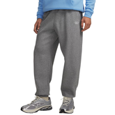 Under Armour Men's Rival Fleece Joggers: Castlerock Light Heather/White