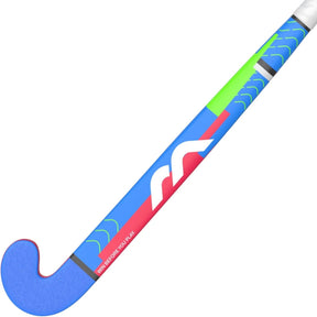 Mercian Genesis CF5 Pro Junior Hockey Stick: Royal/Rubine