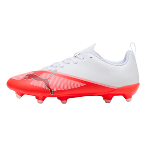Puma Ultra 7 Play FG/AG Junior Football Boots: Red/Black/White
