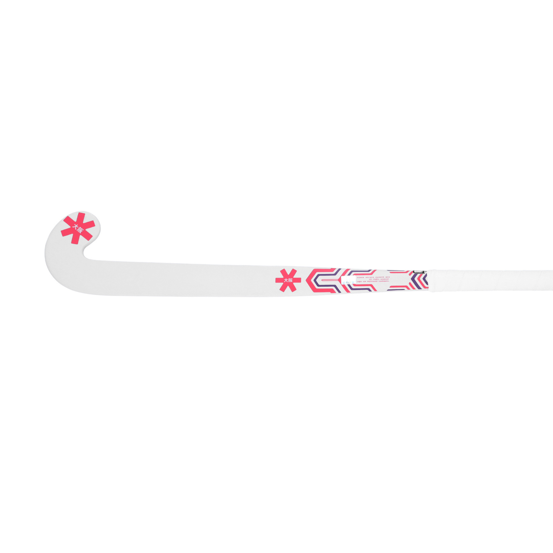 Osaka Mid Bow 10 Hockey Stick 2026: Hot Pink