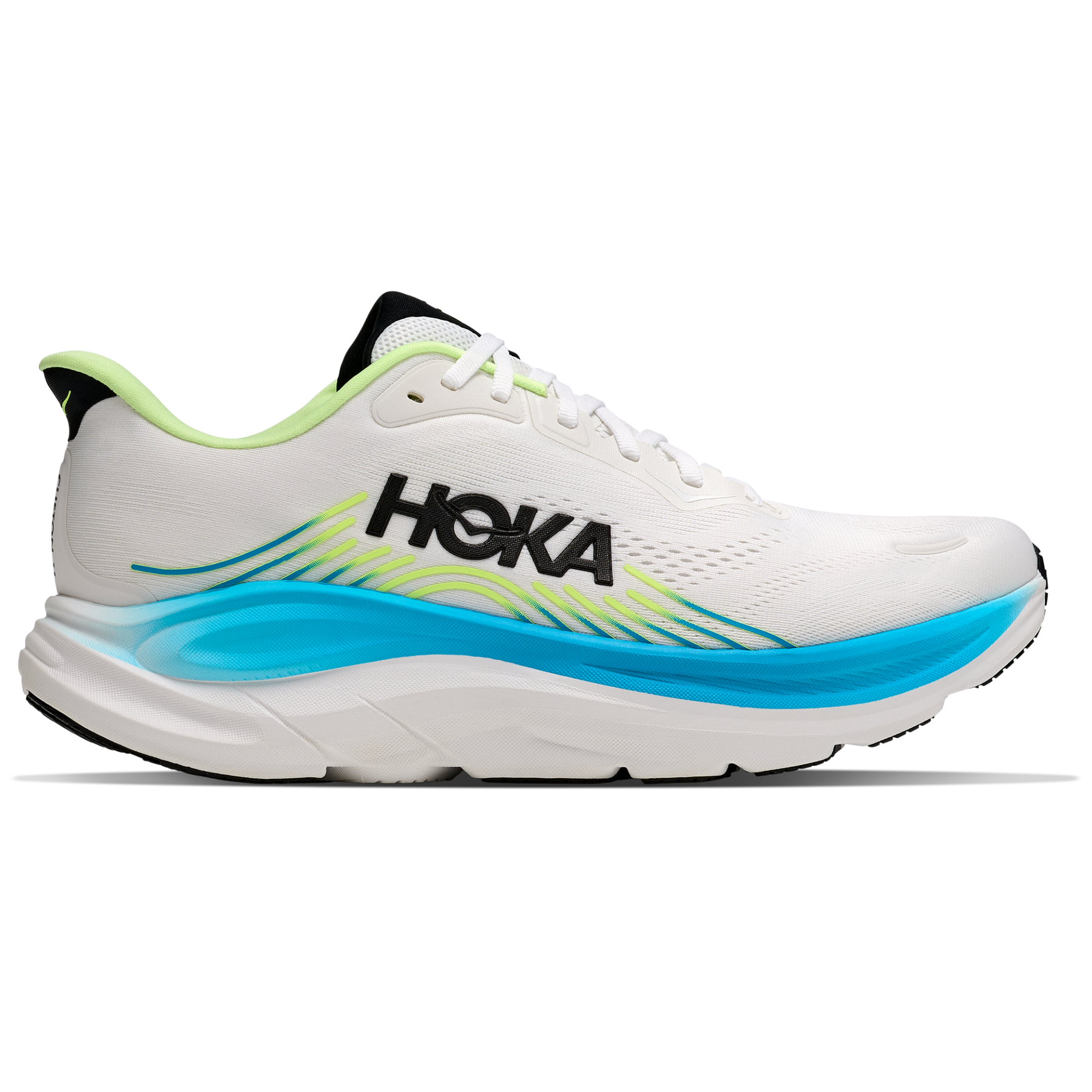 Hoka Clifton 11 Men's Running Shoes: Frost/Black