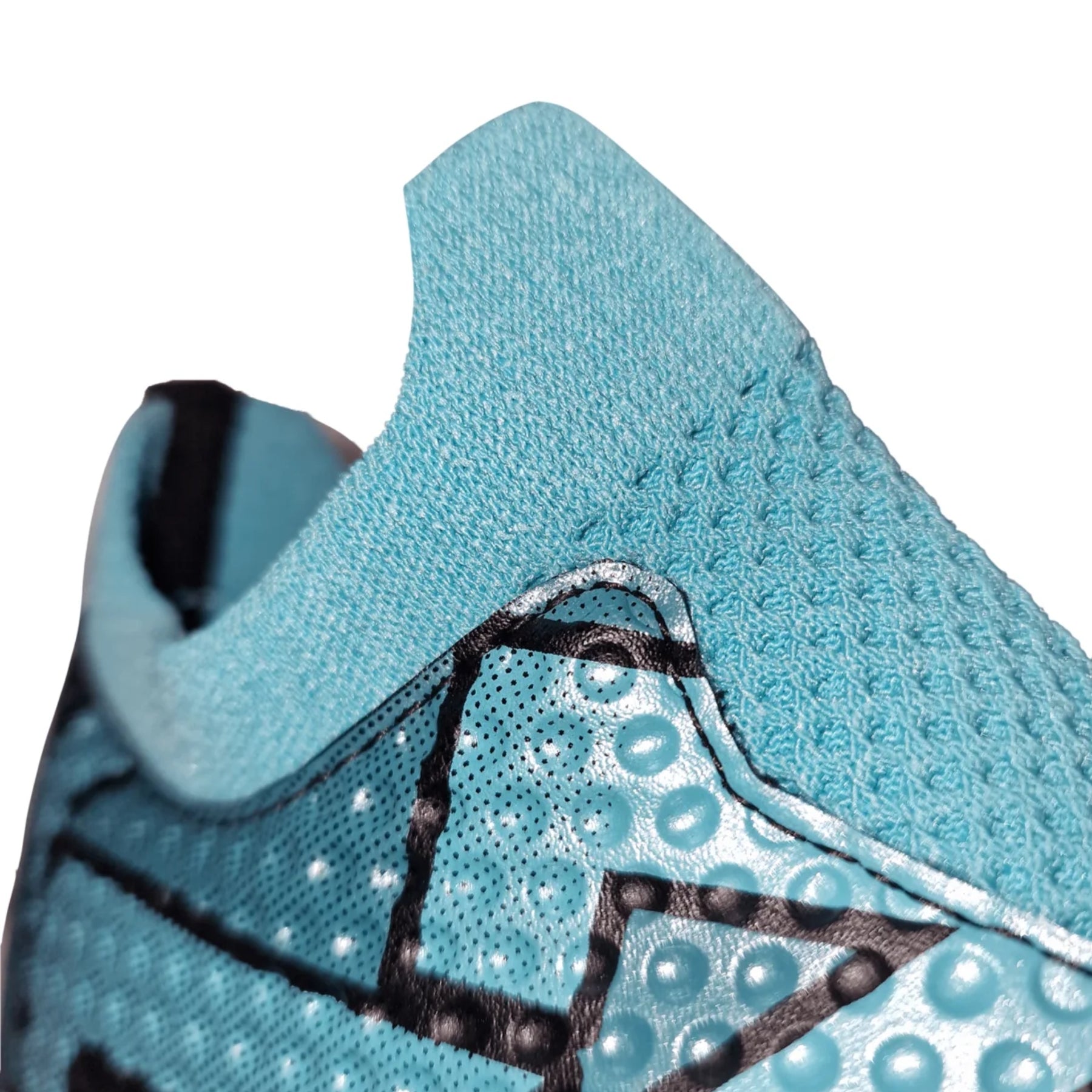 Optimum Aztec Laceless Moulded Stud Kids Football Boots: Ice Blue