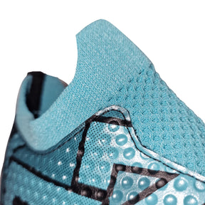 Optimum Aztec Laceless Moulded Stud Kids Football Boots: Ice Blue