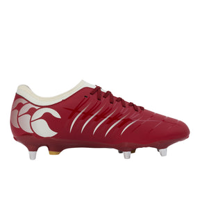 Canterbury Phoenix 2.0 Team Soft Ground Rugby Boots: Red