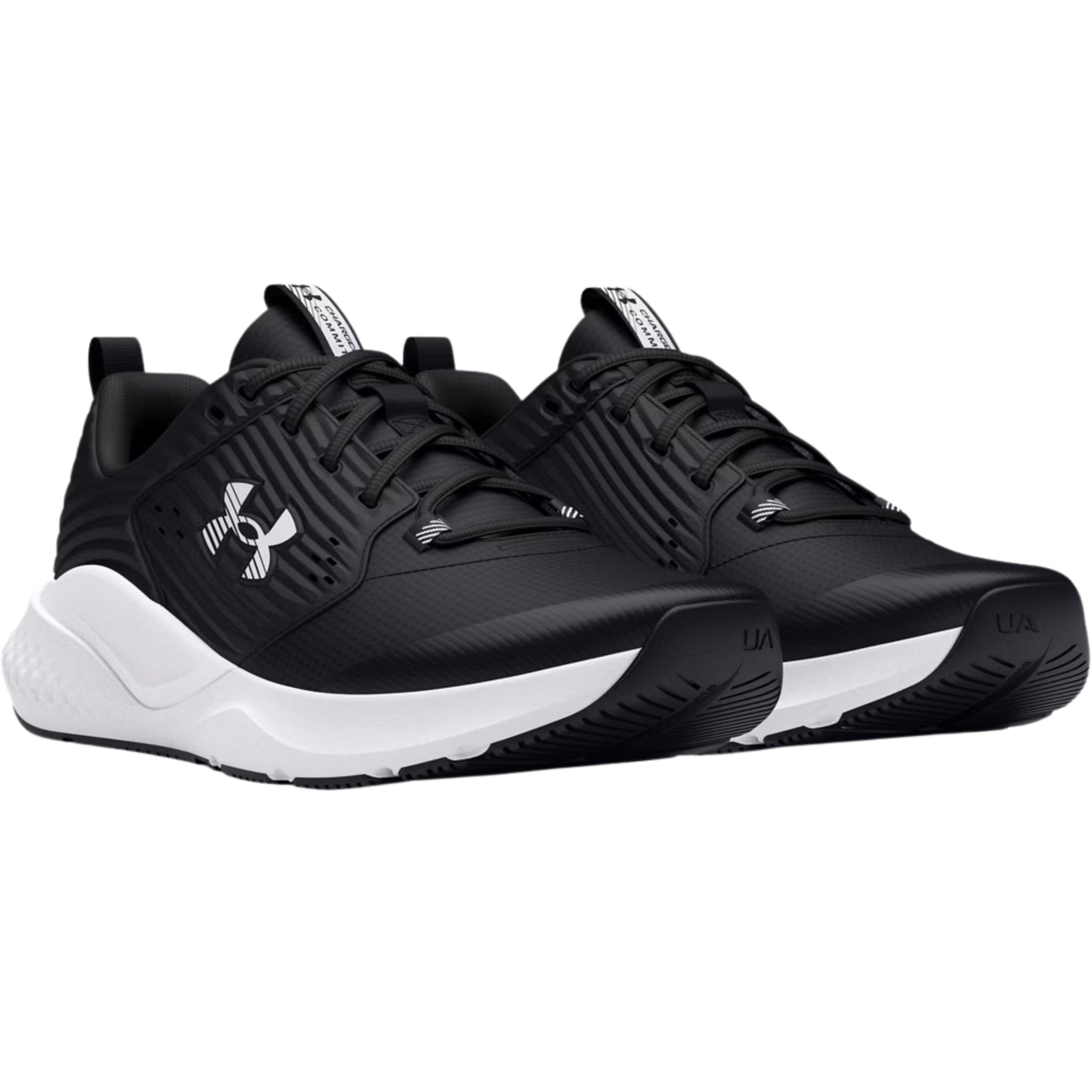 Under Armour Mens Commit 4 Training Shoes: Black/Anthracite/White