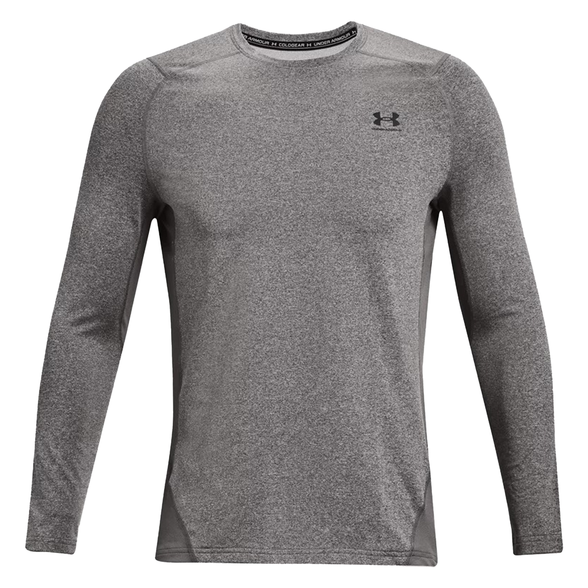 Under Armour Cold Long Sleeve Fitted Crew: Grey