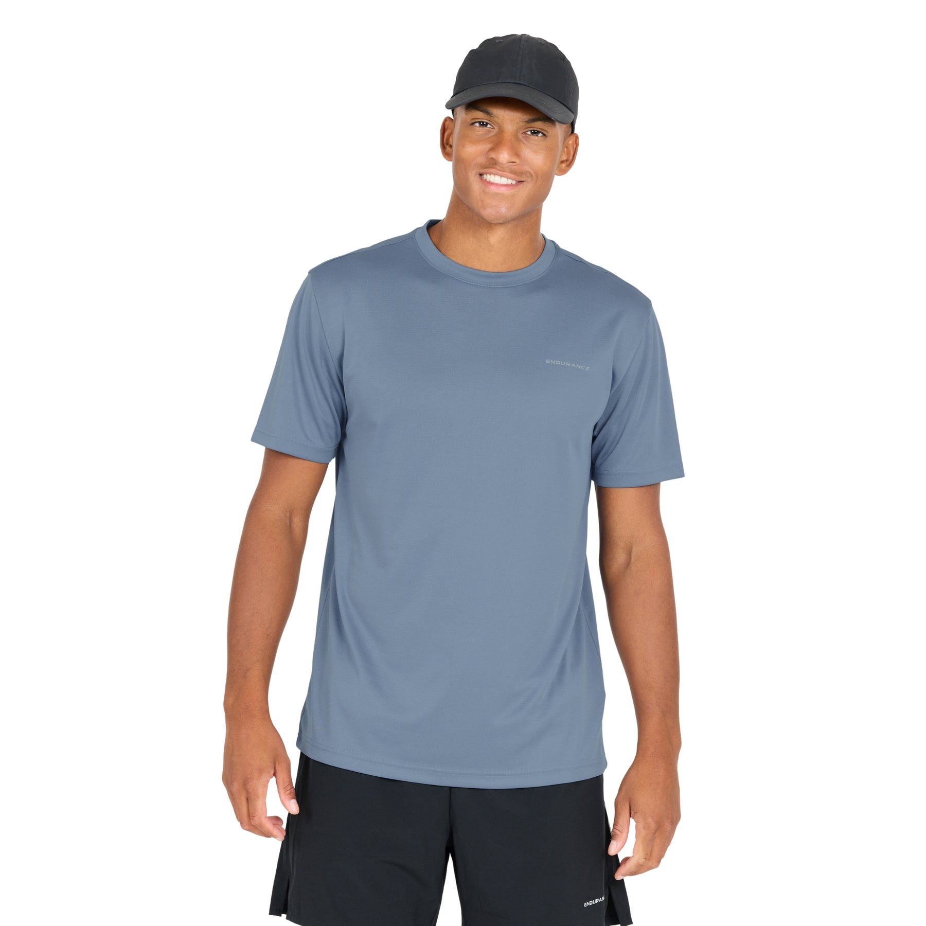 Endurance Men's Vernon V2 T Shirt: Orion Blue