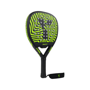 Y1 Mirage Padel Racket: Black/Yellow