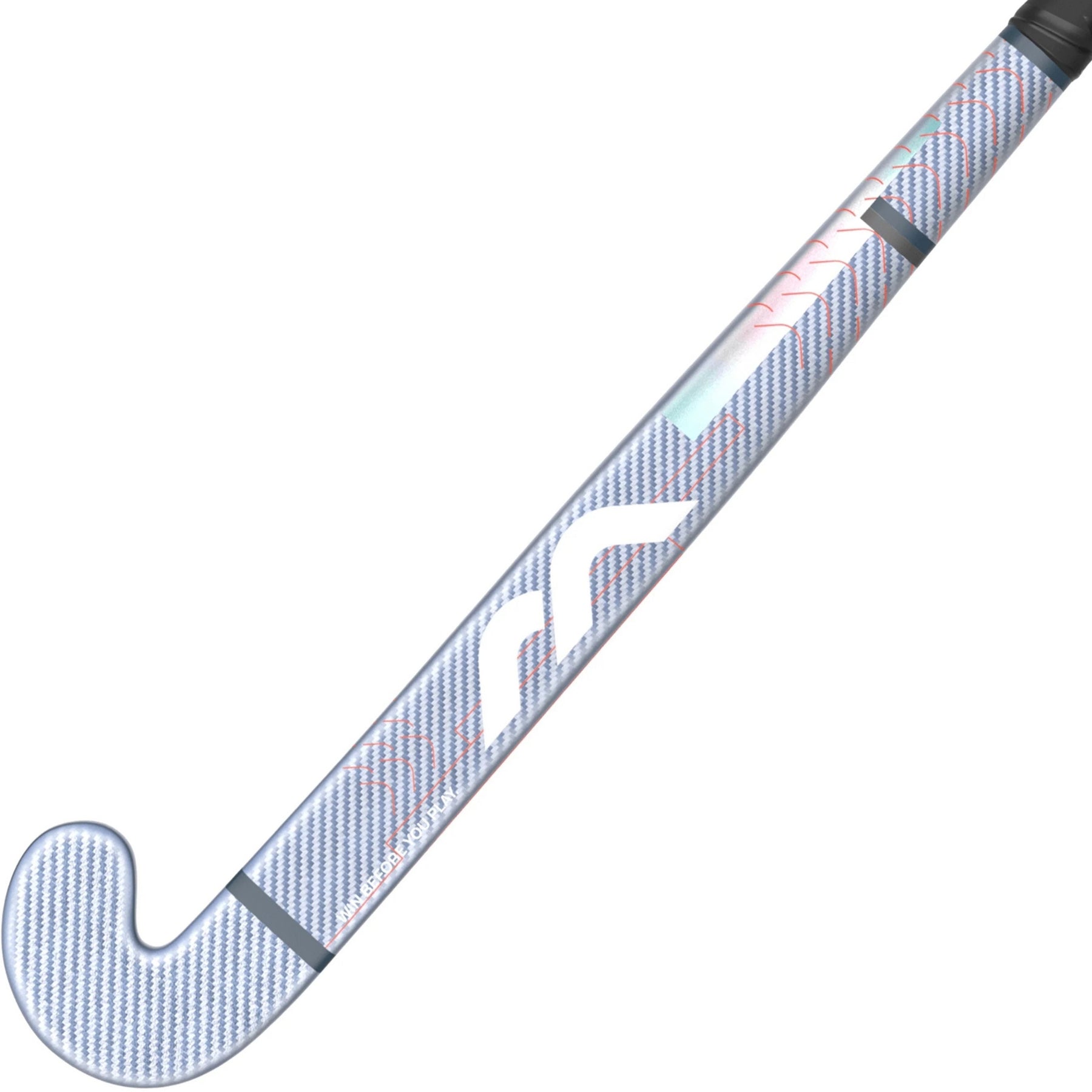 Mercian Evolution CKF35 Ultimate Hockey Stick: Silver Carbon/Orange