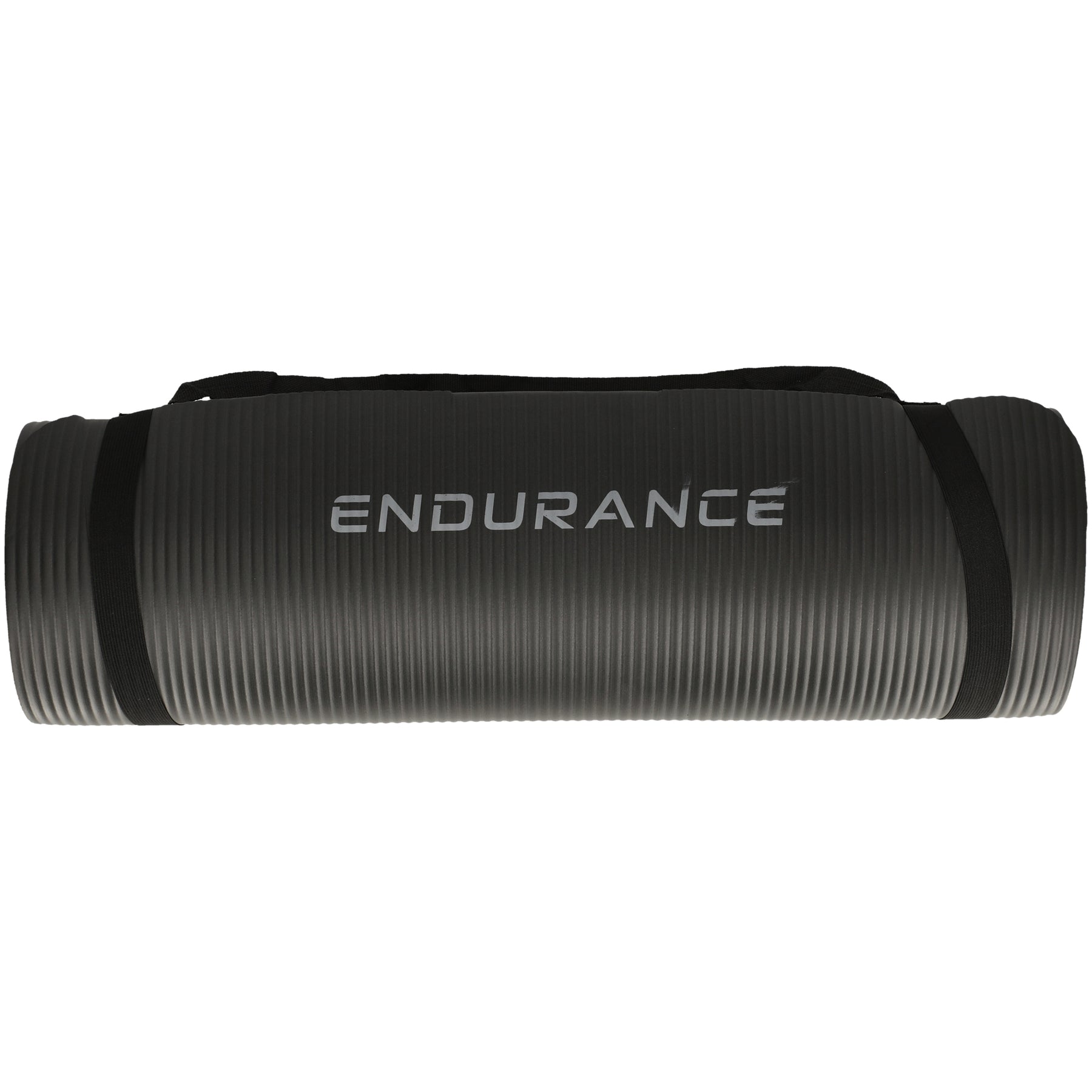 Endurance NBR Fitness Mat: Black