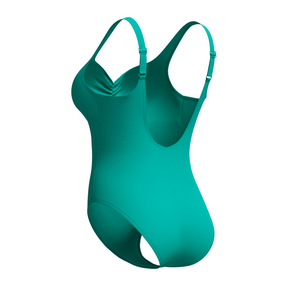 Speedo Women's AquaNite Shaping Swimsuit: Blue/Green