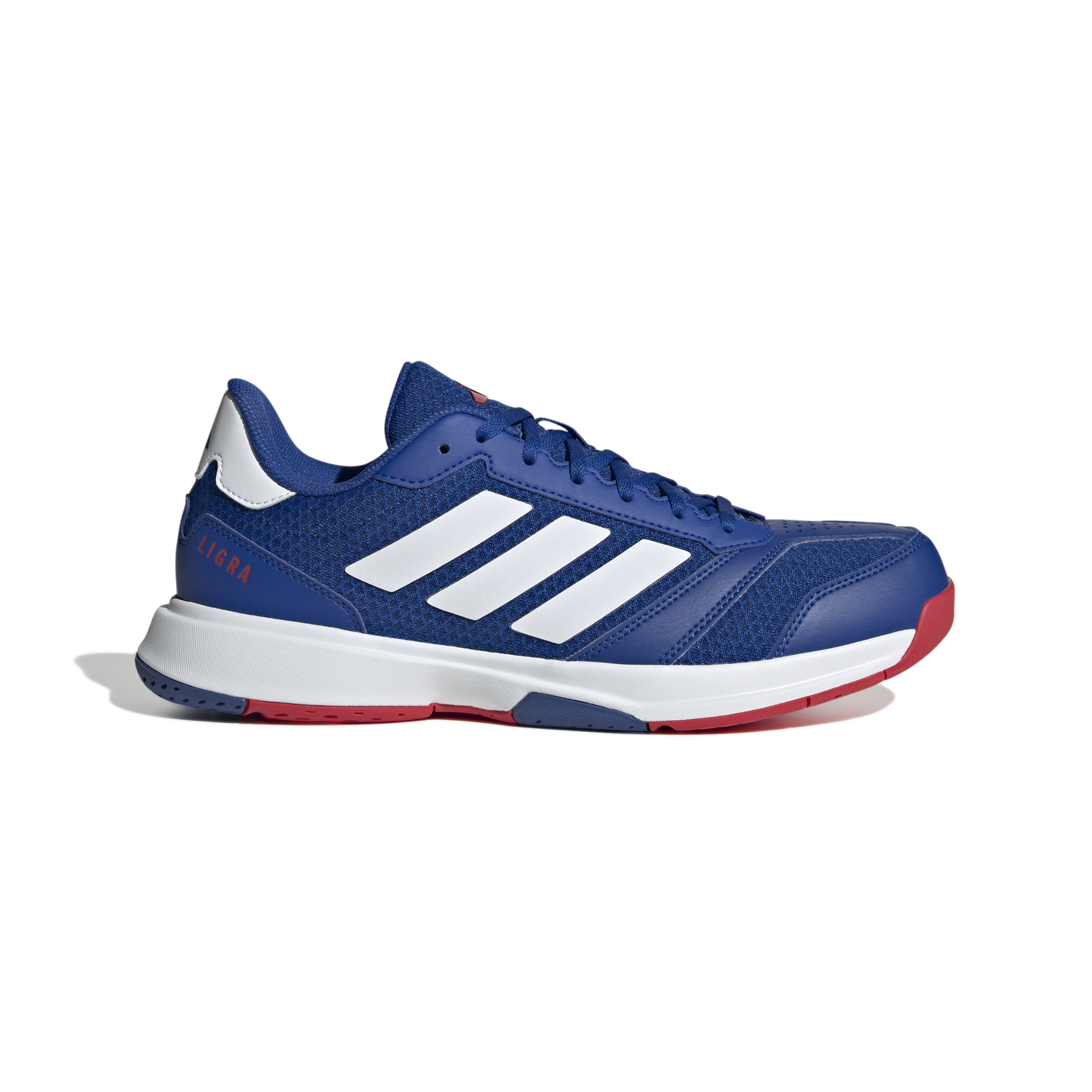 Adidas Mens Ligra 8 Indoor Court Shoes: Blue