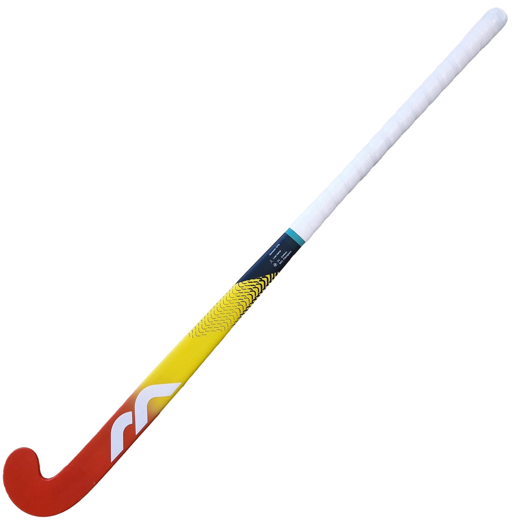 Mercian Genesis CF5i Indoor Hockey Stick: Red/Yellow - 36.5L