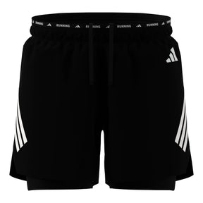 Adidas Adi365 Iconinc Running 2in1 Shorts: Black