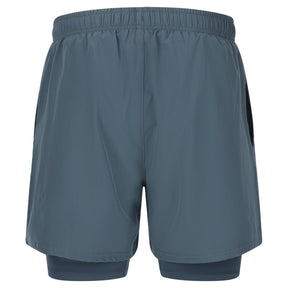 Endurance Kros 2in1 Shorts: Orion Blue