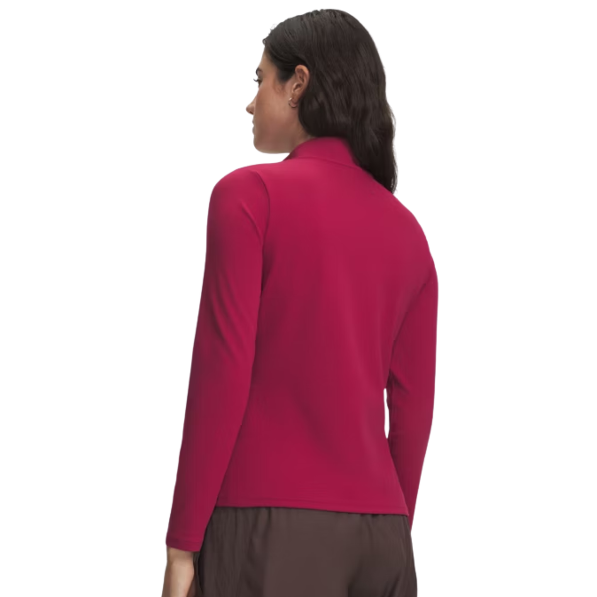 Under Armour Motion Full Zip Women's Top: Claret/Ox Blood
