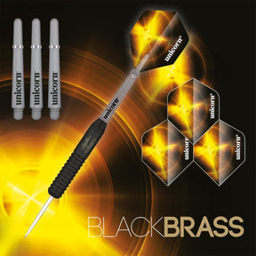 Unicorn Gary Anderson World Champion Black Brass Darts