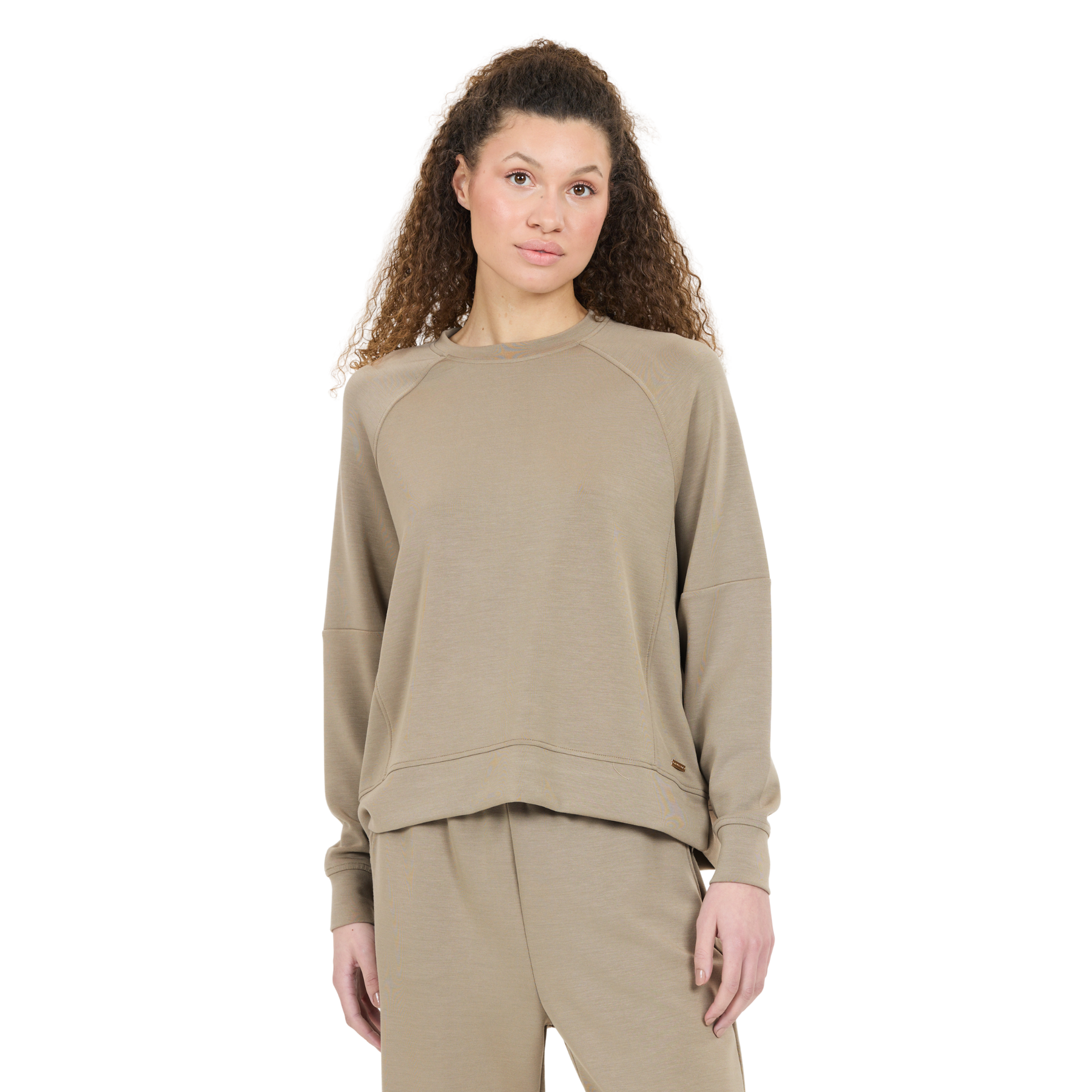 Athlecia Jacey Women's Full Zip Sweatshirt: Laurel Oak