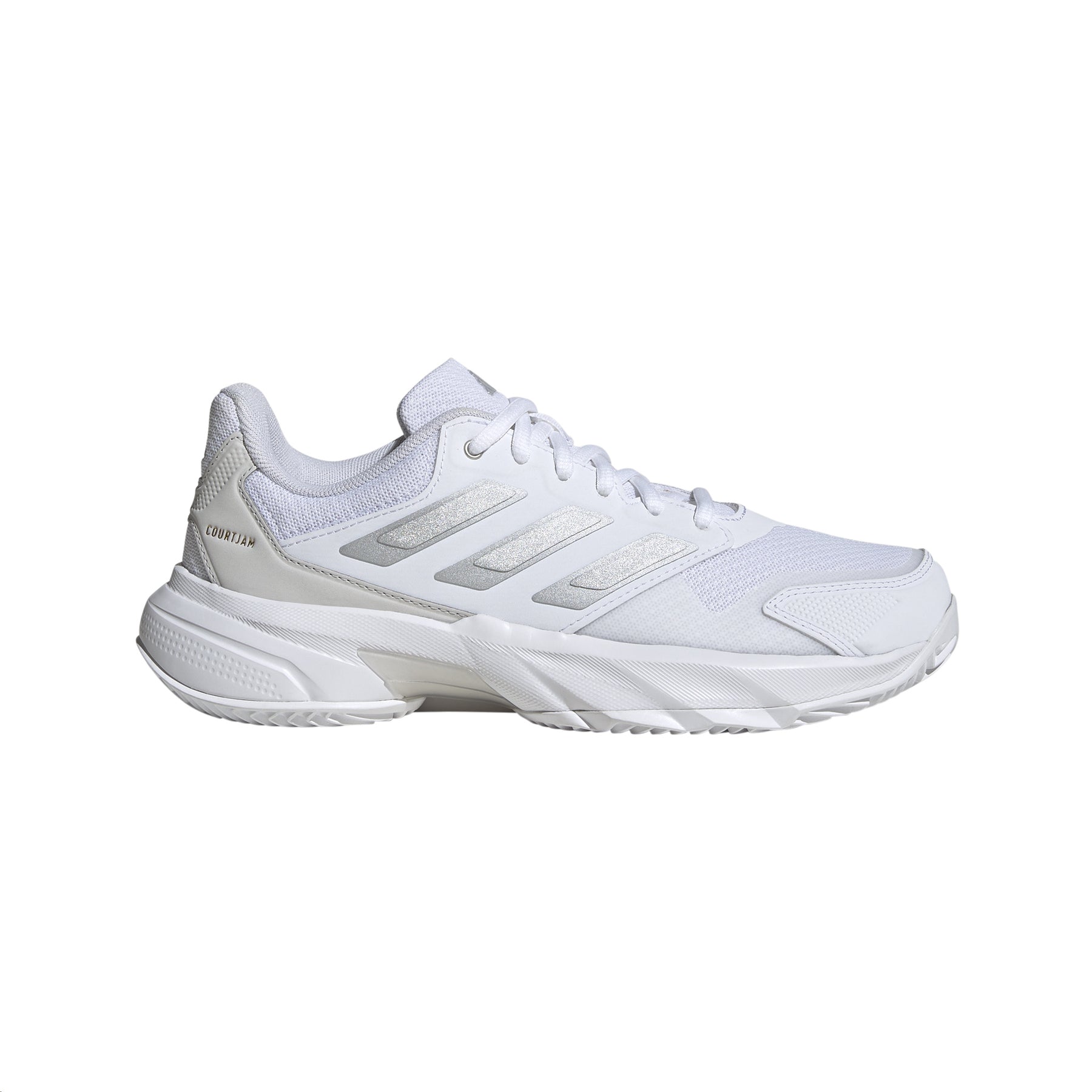 Adidas CourtJam Control 3 Women's Tennis Shoes: White