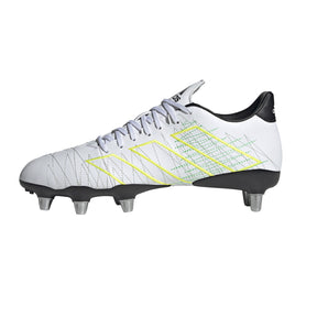 Adidas Kakari Elite SG Rugby Boots : White
