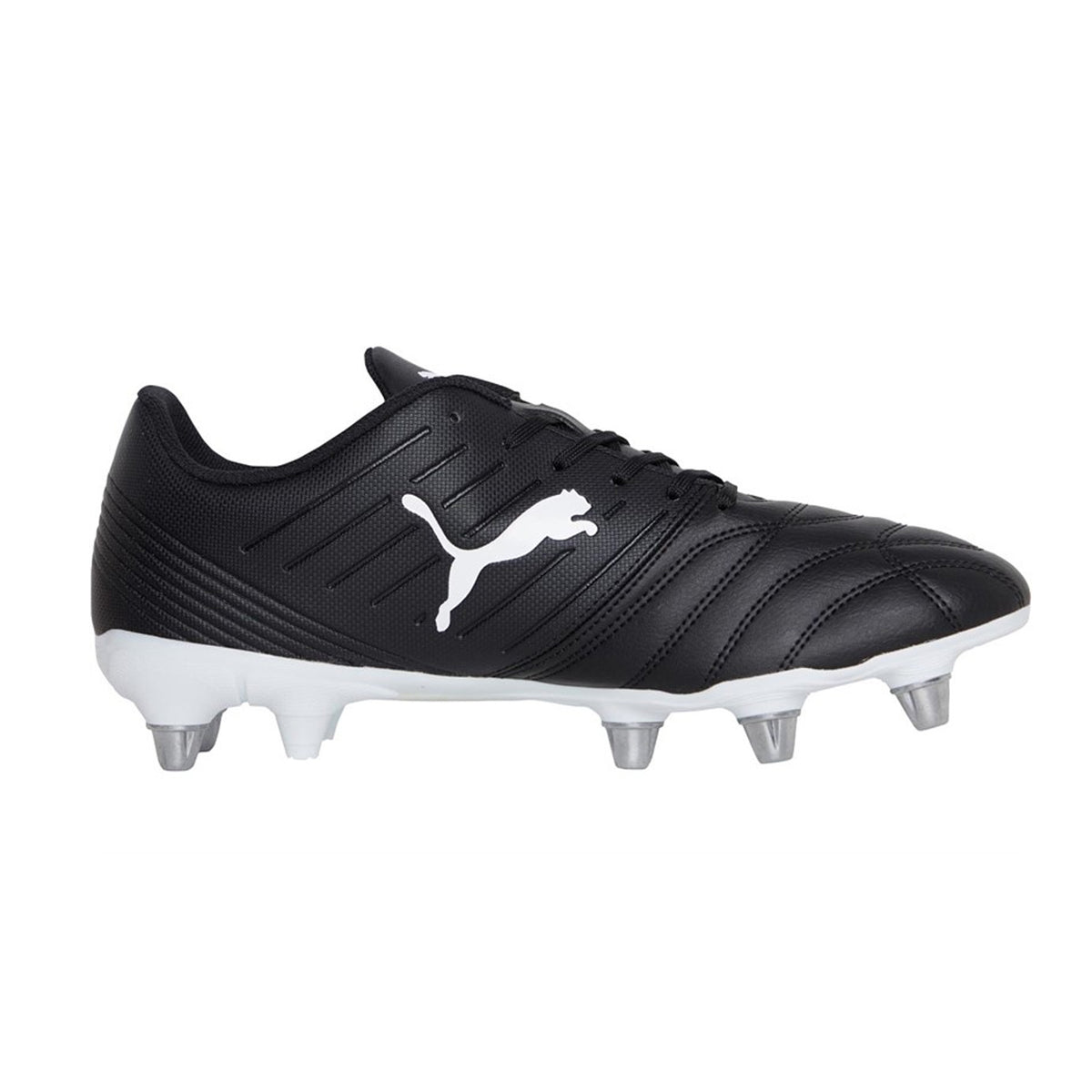 Puma Avant Rugby Boots: Black/White