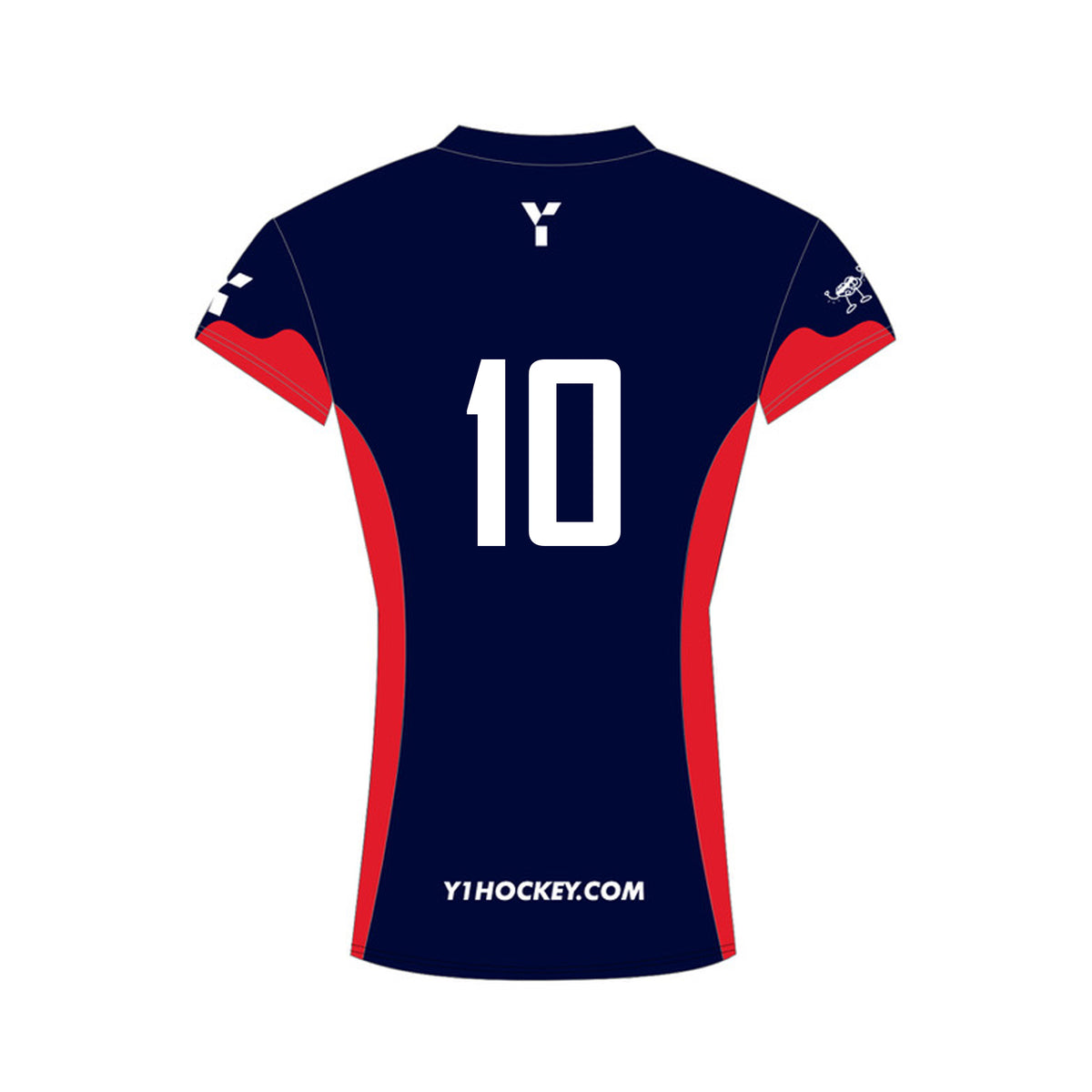 Amersham and Chalfont HC Y1 Womens Home Playing Shirt: Navy