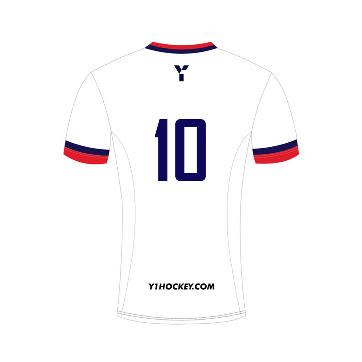 Amersham and Chalfont HC Y1 Mens Away Playing Shirt: White