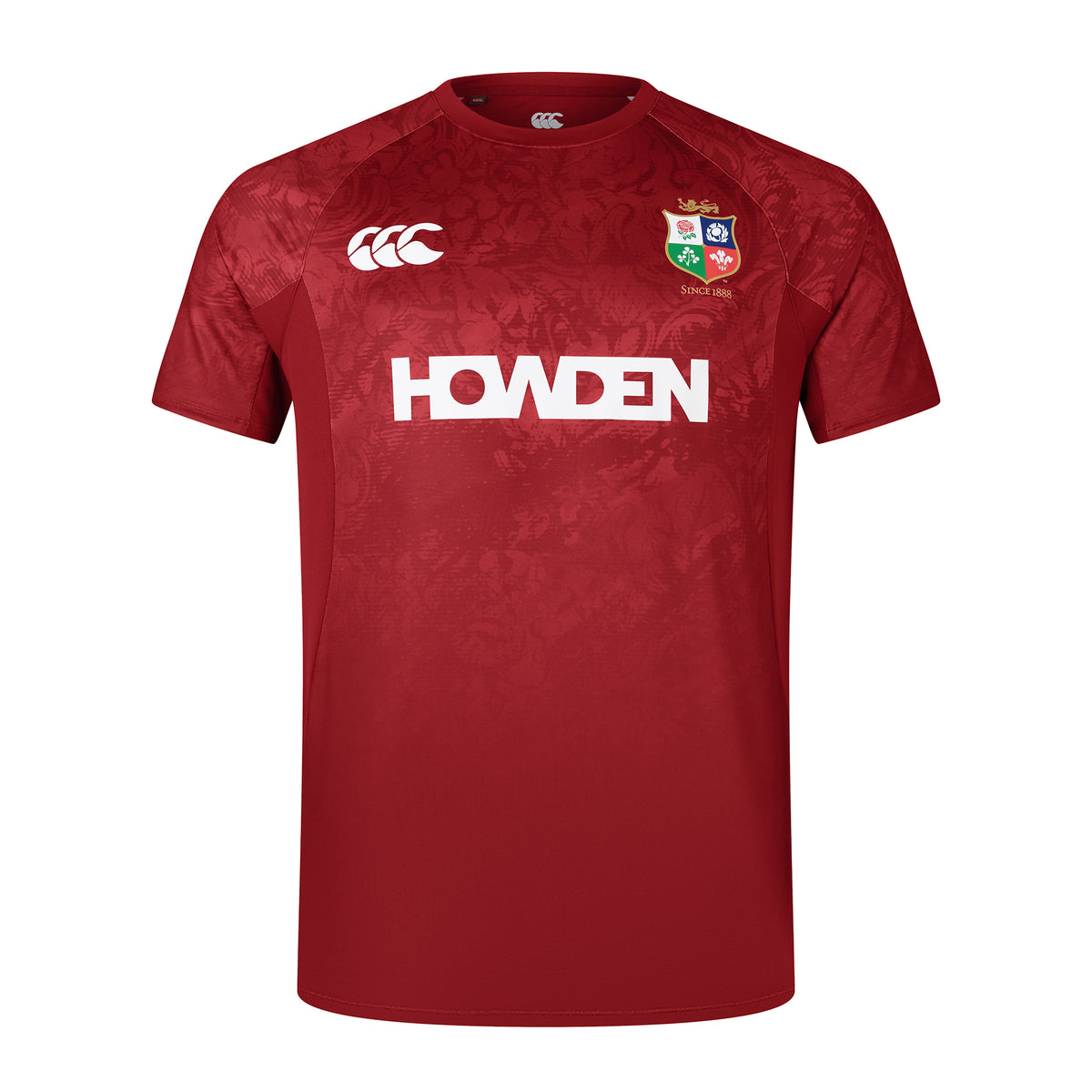 British & Irish Lions Rugby Super Light Tee: Red