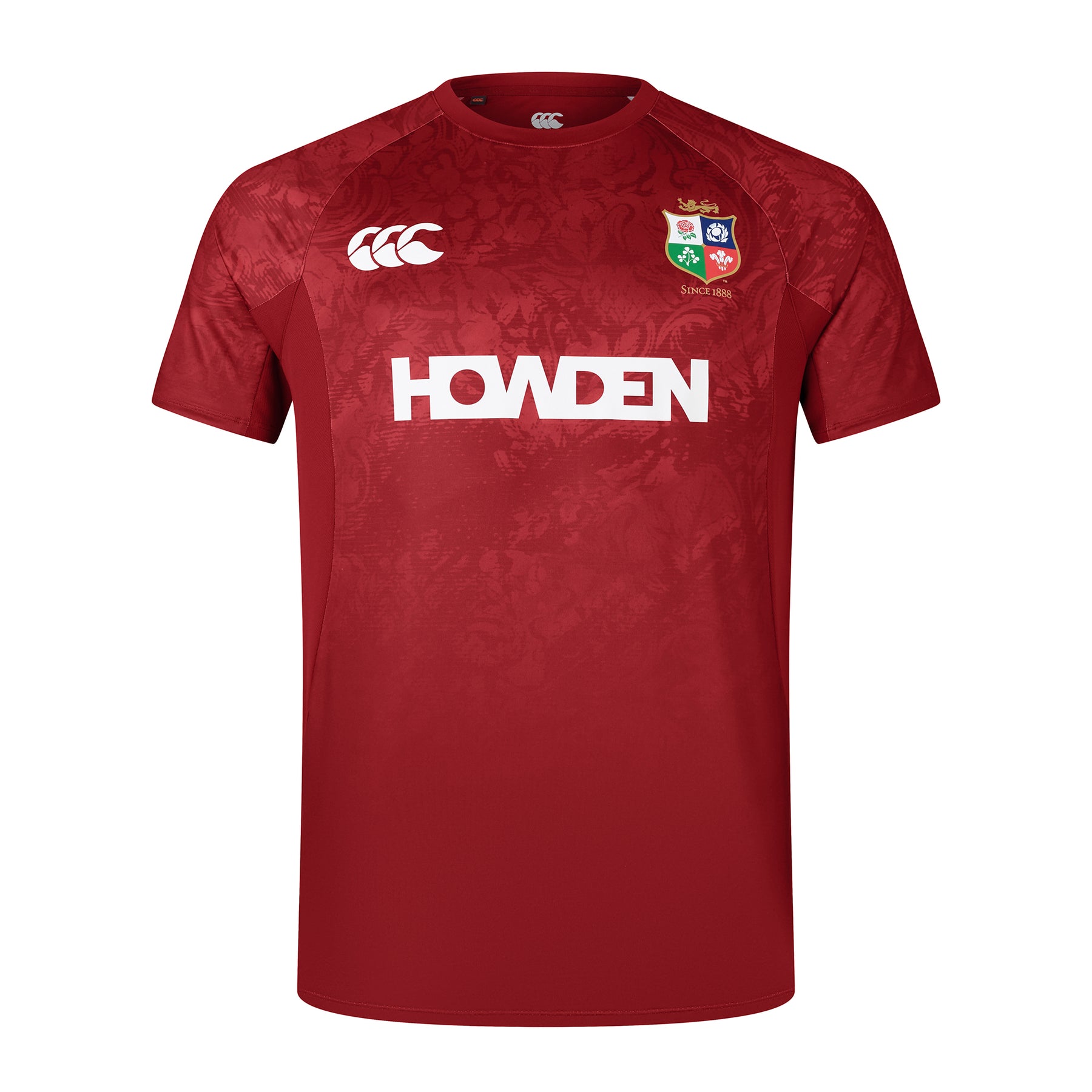 British & Irish Lions Rugby Super Light Tee: Red