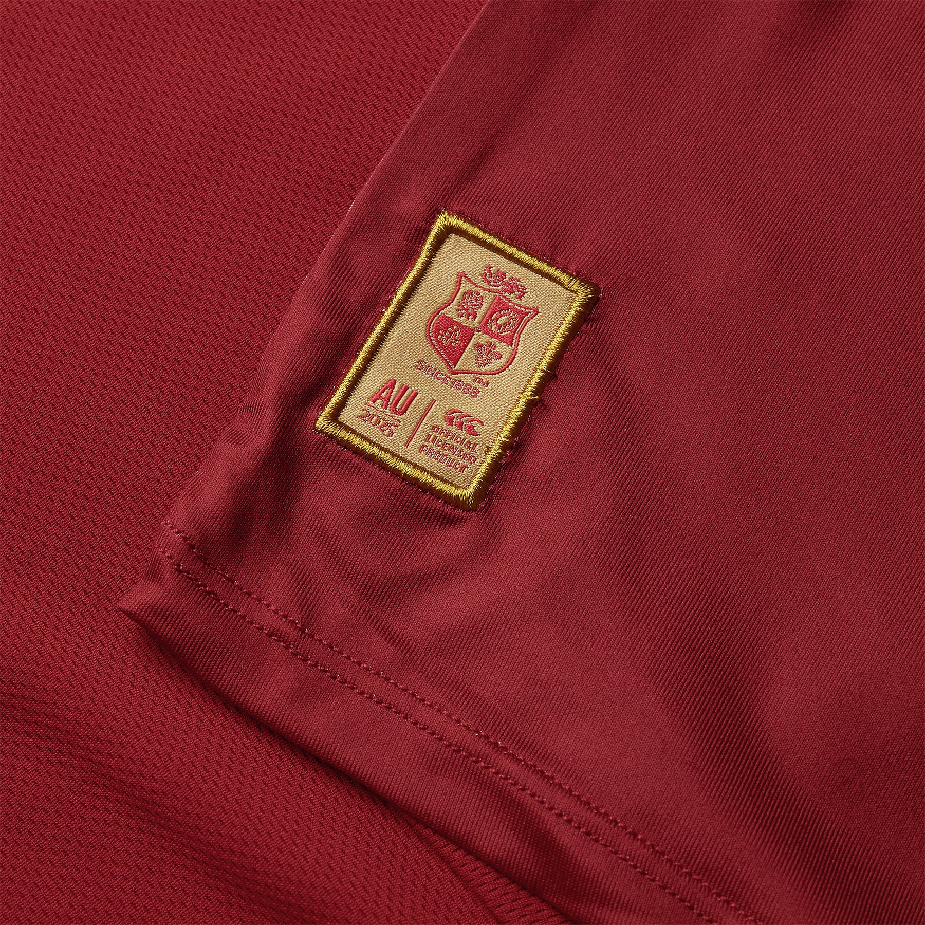 British & Irish Lions Rugby Super Light Tee: Red