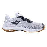 Babolat Shadow Spirit 2 Mens Indoor Court Shoes: White/Black