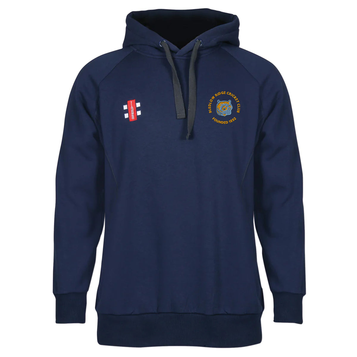 Bledlow Ridge CC GN Hooded Top Storm Junior: Navy