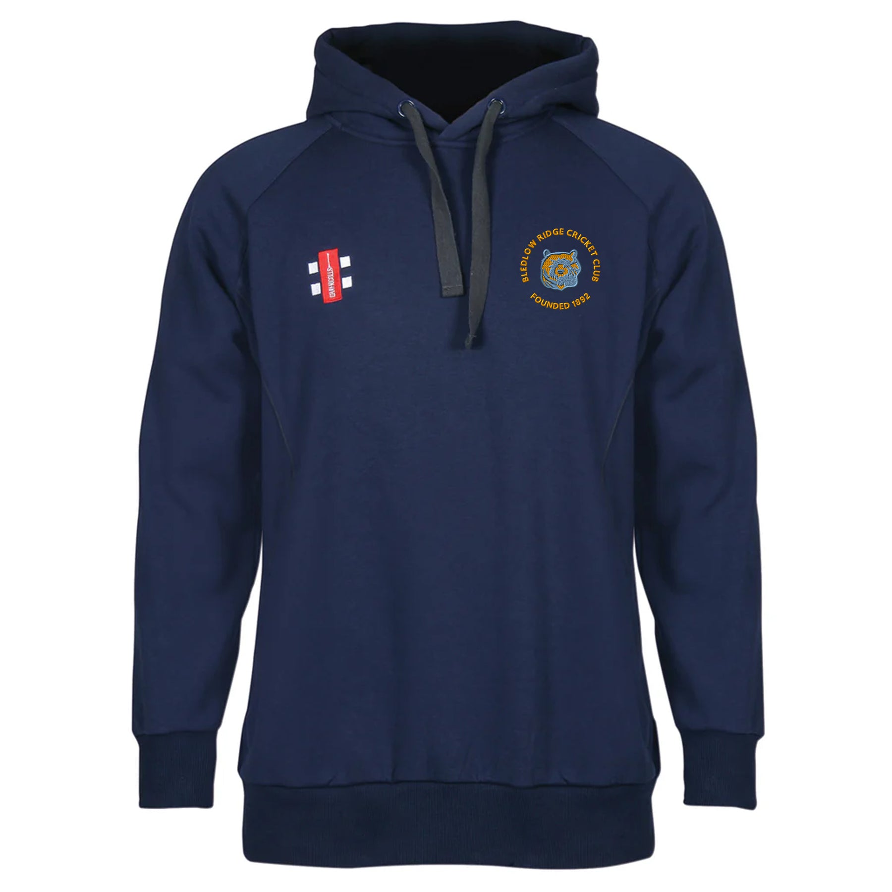 Bledlow Ridge CC GN Hooded Top Storm Junior: Navy