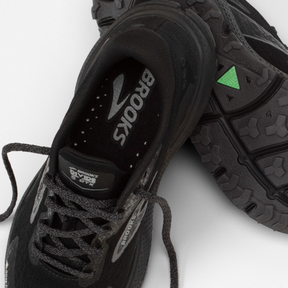 Brooks Divide 5 GTX Womens Trail Running Shoes: Black/Alloy/Primer Grey