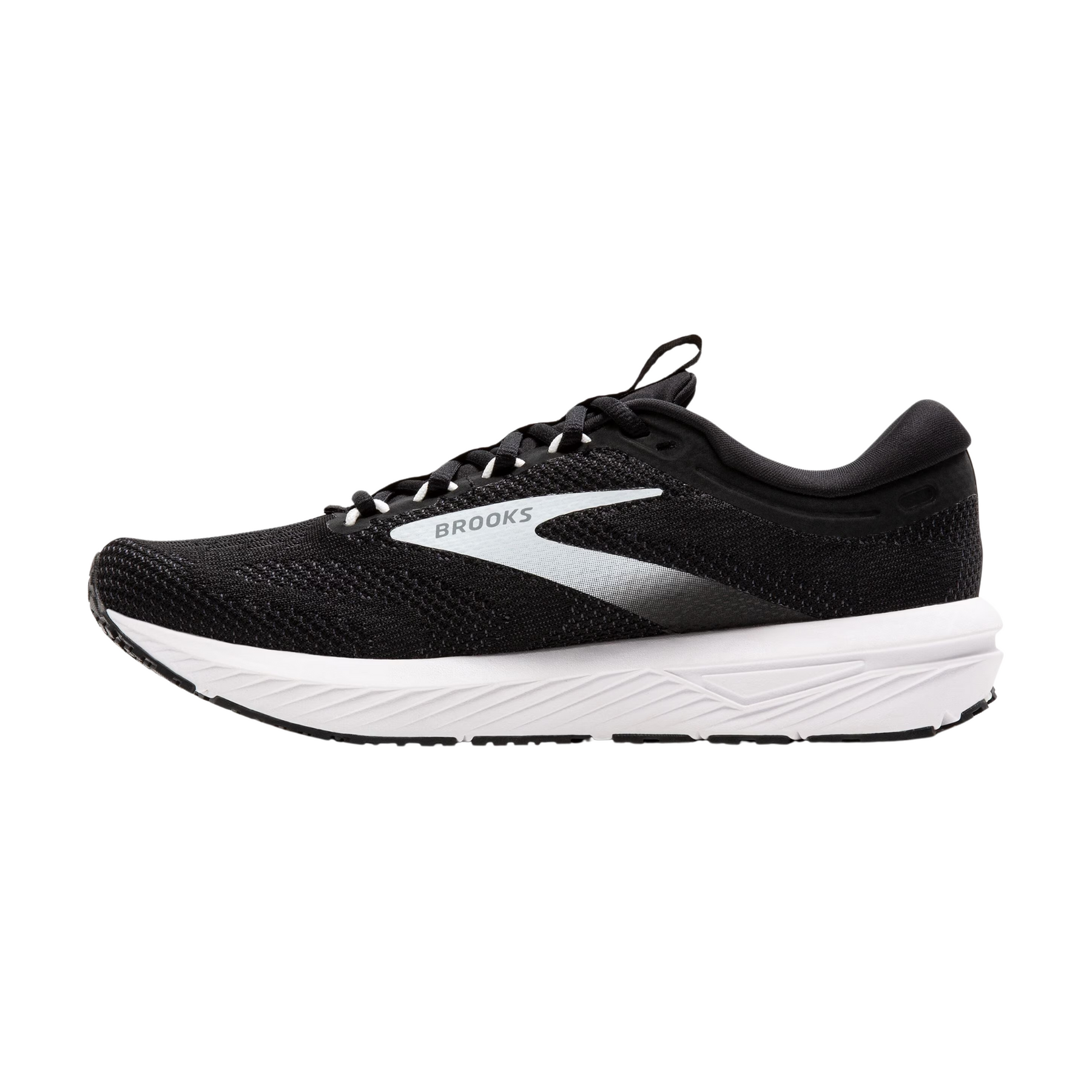 Brooks Revel 7 Womens Running Shoes: Black/White
