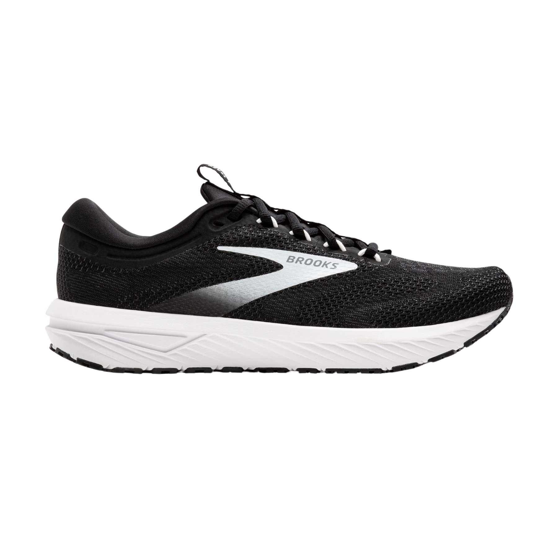 Brooks Revel 7 Womens Running Shoes: Black/White
