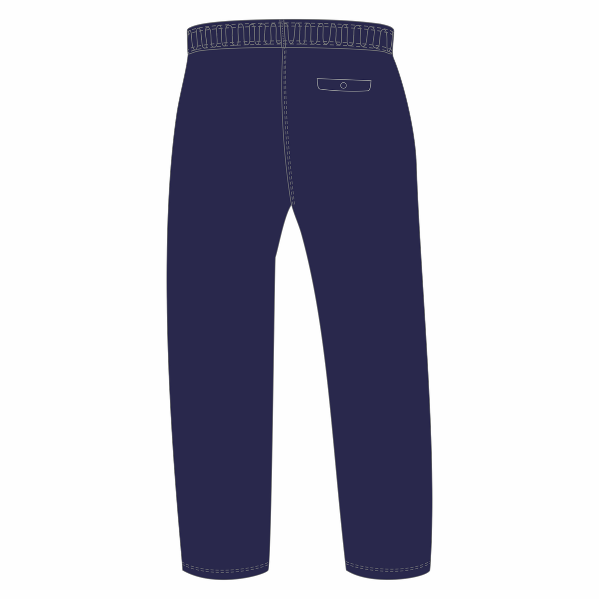 Royal Grammar School Cricket Trouser: Blue