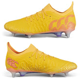 Canterbury Speed Infinite Elite Team Rugby Boots: Yellow/Orange