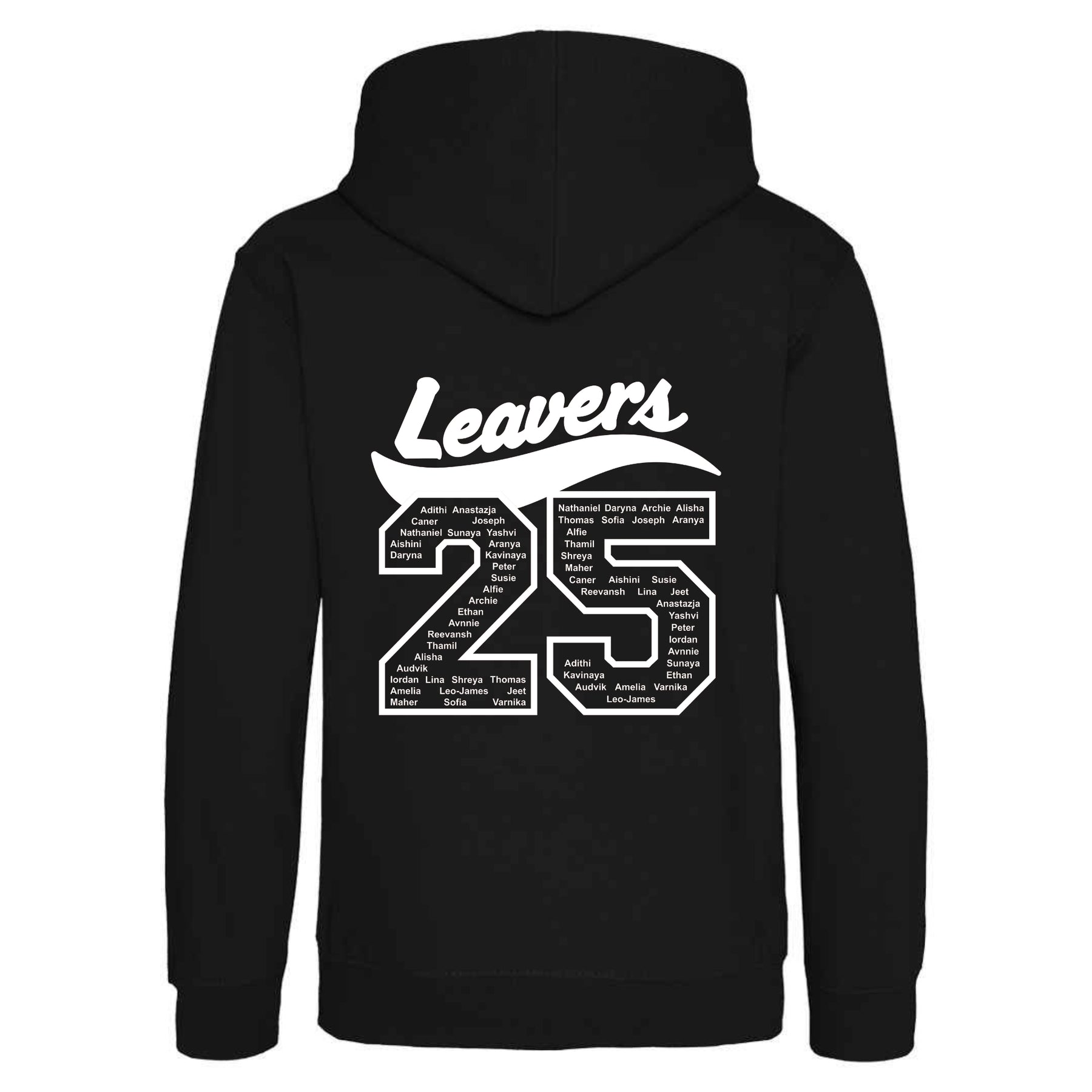 Chalfont Valley School Leavers Hoodie: Jet Black